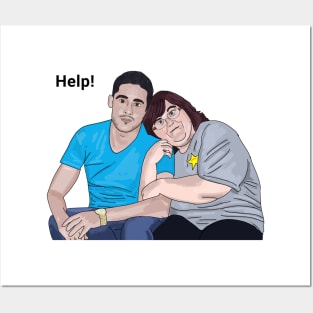 Danielle and Mohammed - help - 90 day fiance Posters and Art